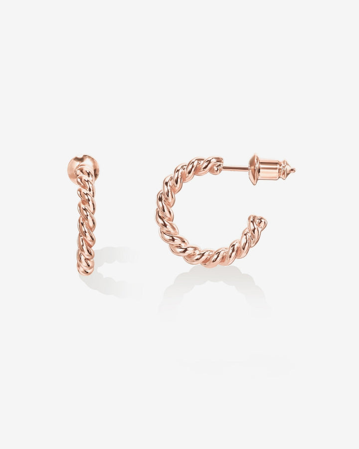 Thin Rope HoopsEarrings
