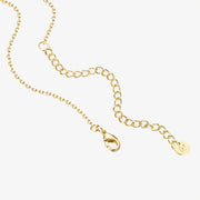 Cubic Zirconia Chain Necklace – view 6