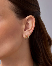 Versatile Huggie TrioEarrings – view 3