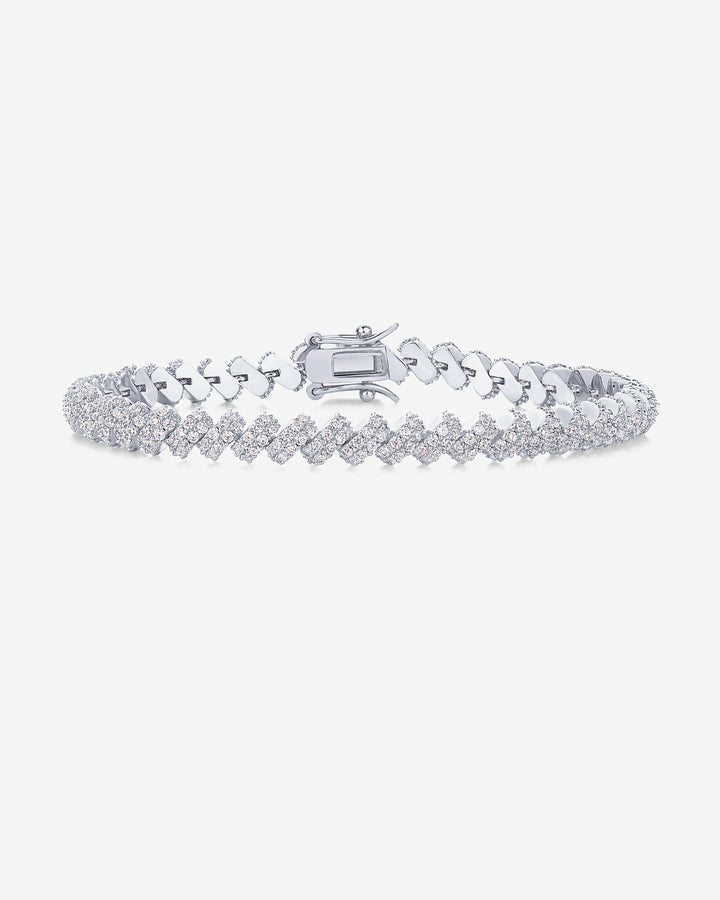 Marquise Shaped Tennis Bracelet – view 2