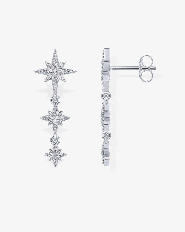 Multi Starburst Drop Earrings – view 2