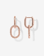 Rope Convertible Link Earrings – view 3