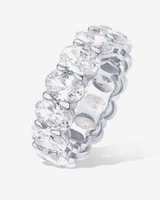 Bold Oval Eternity Ring – view 2