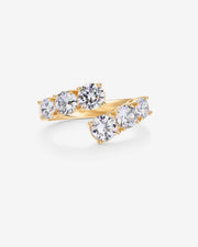 Nut Crossover Chunky Ring – view 5