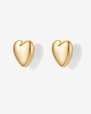 Oversized Heart StudEarrings – view 4
