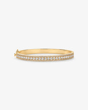 Classic Cubic Zirconia Bangle Bracelet