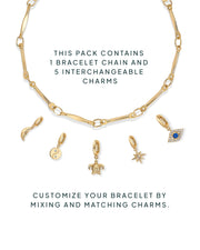 Cosmic Drip Charm Bracelet Set – view 6