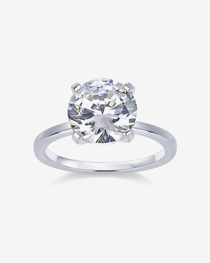 Round Solitaire Engagement Ring – view 2
