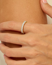 Princess Cut Eternity Band – view 5
