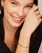 Solitaire Chain Bracelet – view 4