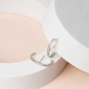 Minimalist Ear Lobe CuffEarrings – view 9