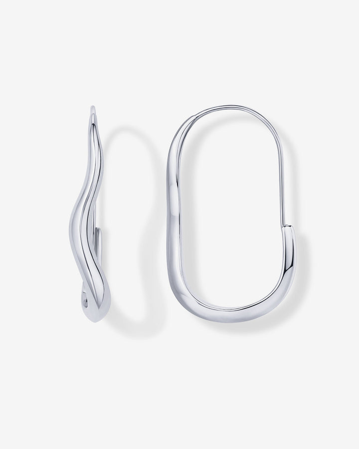 Crete Wavy HoopsEarrings – view 2