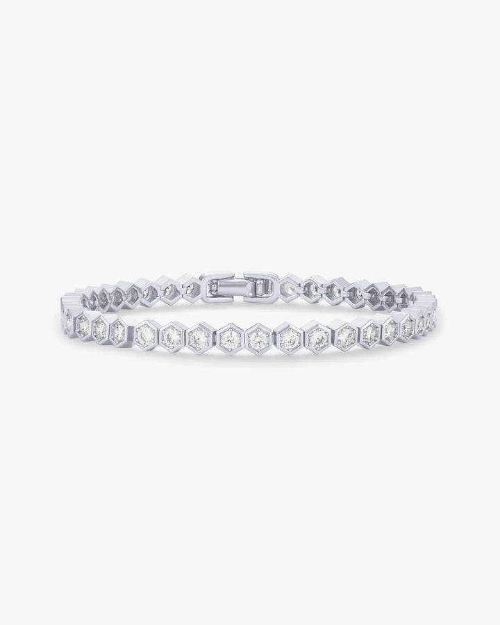 Honeycomb Tennis Bracelet – view 2