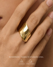 Oslo Chunky Ring – view 3