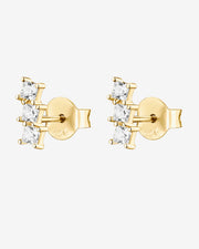 Bar Princess Cut StudsEarrings – view 6