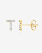 Gemma Initial StudsEarrings – view 58