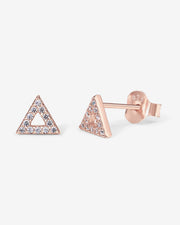 Delta CZ Earrings – view 14
