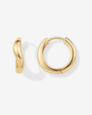 Mar Wavy HoopsEarrings