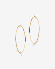 Clasp Back Thin HoopsEarrings – view 41