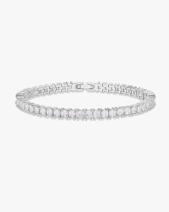 Princess Cut Tennis Bracelet – view 2