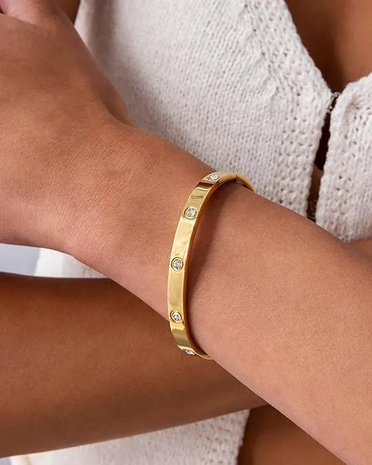 Halo Dot Bracelet | Gold – view 2