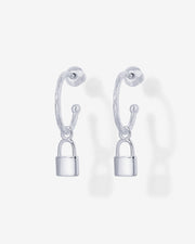 Lock HoopsEarrings – view 21