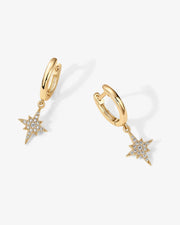 Vermeil Celestial HuggiesEarrings – view 7