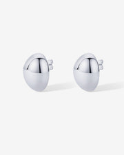 80s Button Stud Earrings – view 6