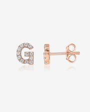 Gemma Initial StudsEarrings – view 20