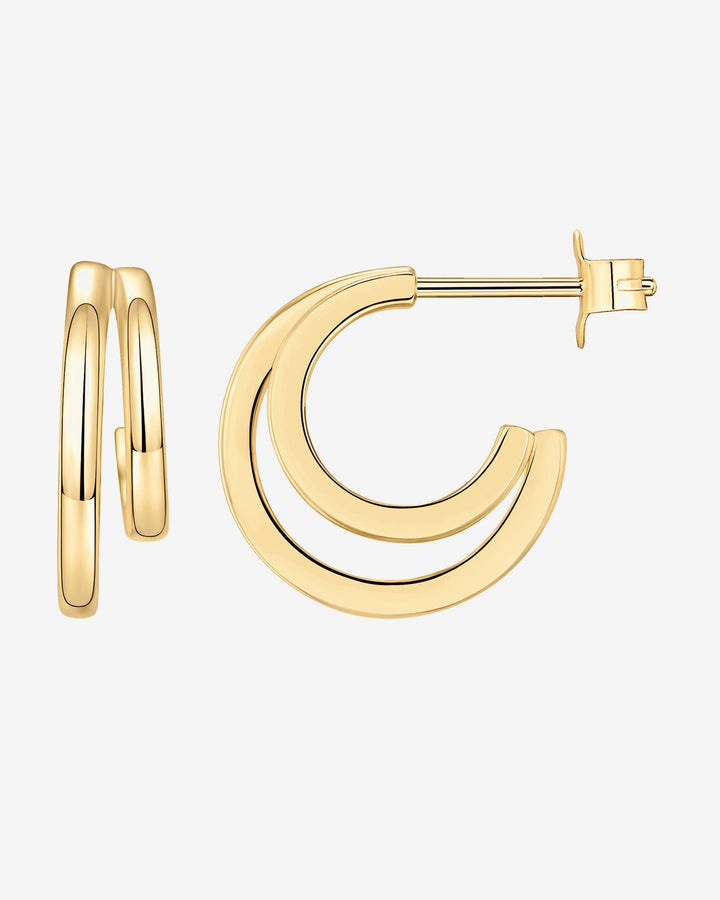 Double Split HoopsEarrings