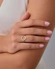 Geo Diamond Ring – view 9