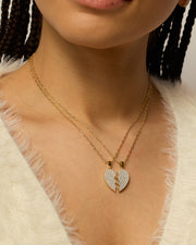 Heart Pendant Necklace Set – view 8
