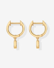 Drop Pear HuggiesEarrings – view 7