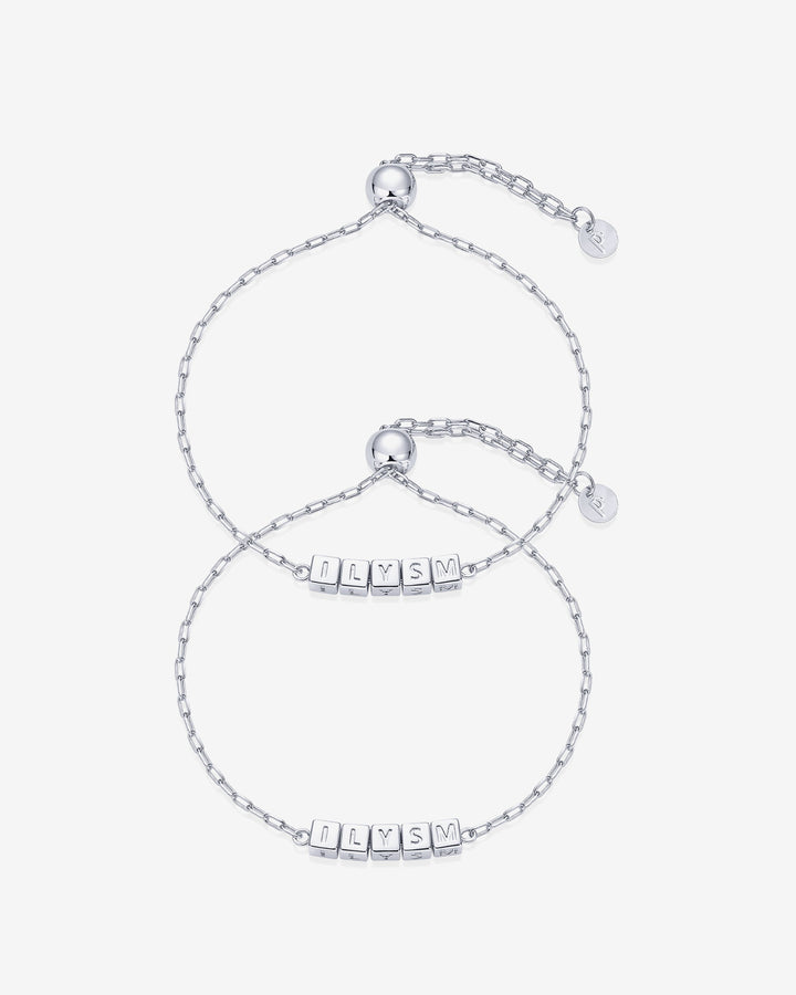BFF-ILYSM Cube Bracelet – view 2