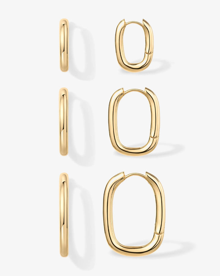 Elemental Hoop TrioEarrings