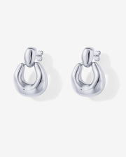 Chunky Dangle Door Knocker Earrings – view 12