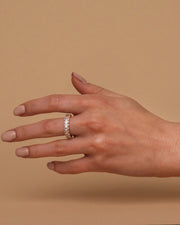 Oval Eternity Band – view 4