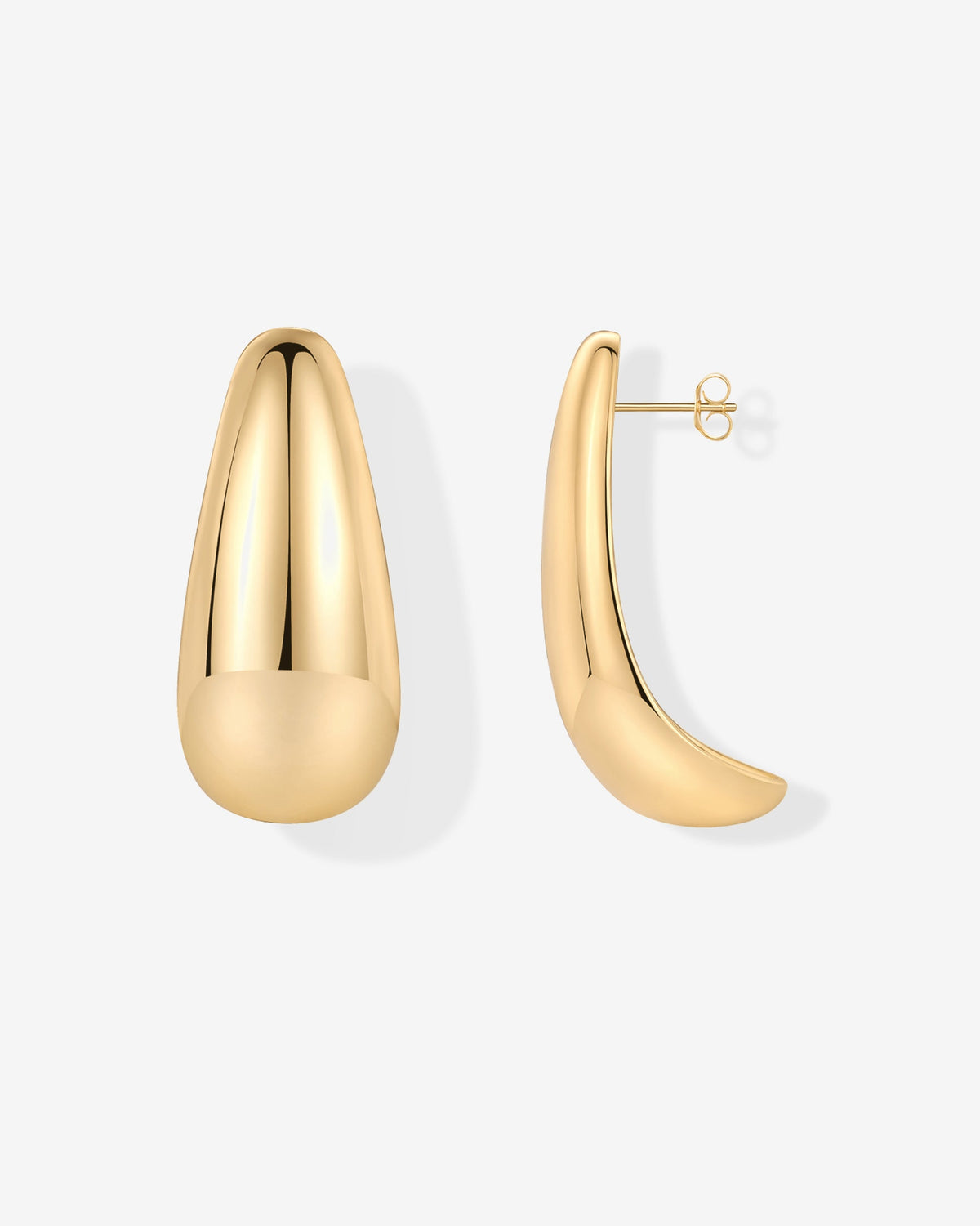 Teardrop Half HoopsEarrings