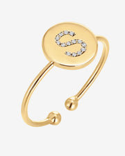 Initial Letter Ring – view 19