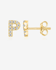 Gemma Initial StudsEarrings – view 46