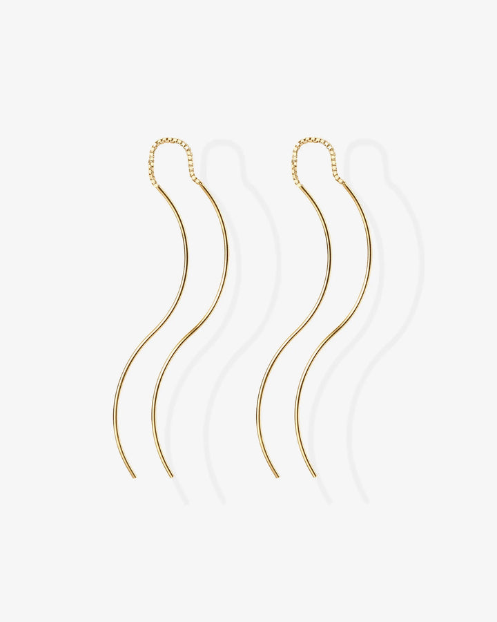 Twist Wavy ThreaderEarrings