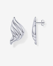 Croissant Stud Earrings – view 2