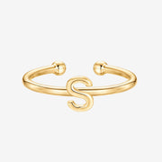 Thin Initial Ring – view 48