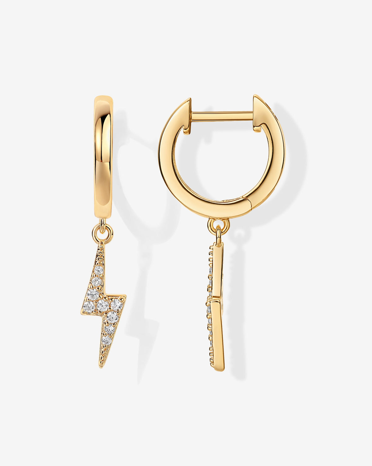 Lightning Bolt HuggiesEarrings