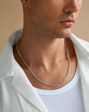 Thick Super Flat Curb Link Chain Necklace – view 19