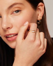 Marquise Crossover Ring – view 5