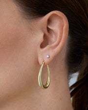 Oval HoopsEarrings – view 3