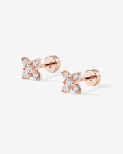 Tiny Flower Screw Back StudEarrings – view 14