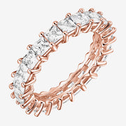 Princess Cut Eternity Band – view 12