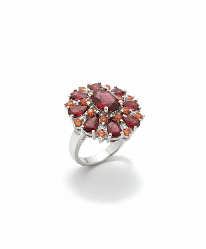 Scarlet Petal Ring | Gold – view 2